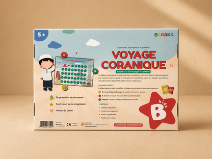 Tableau magnétique Juz’ Amma - Voyage coranique